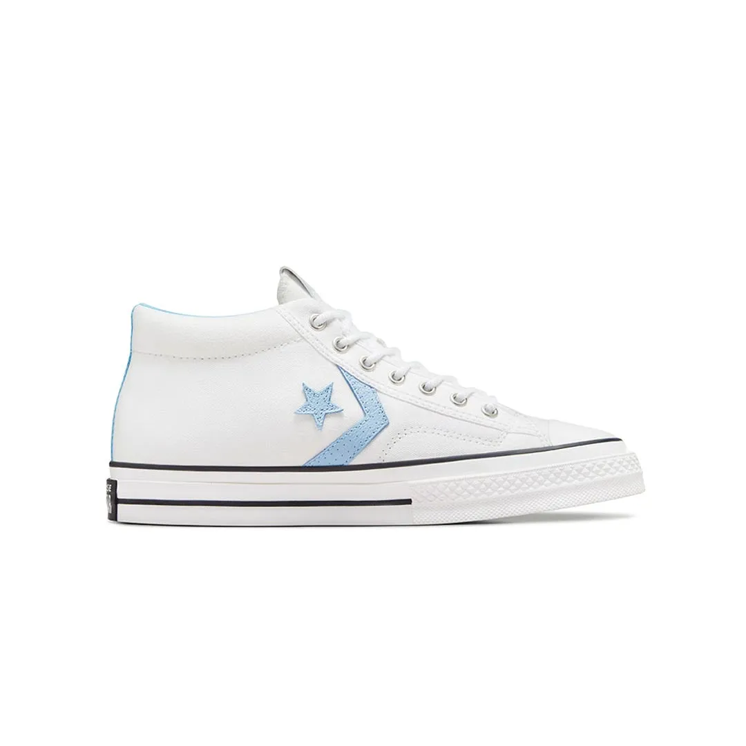Leather Flexible Fit Converse - Unisex Star Player 76 Mid Top Shoes (A07519C)