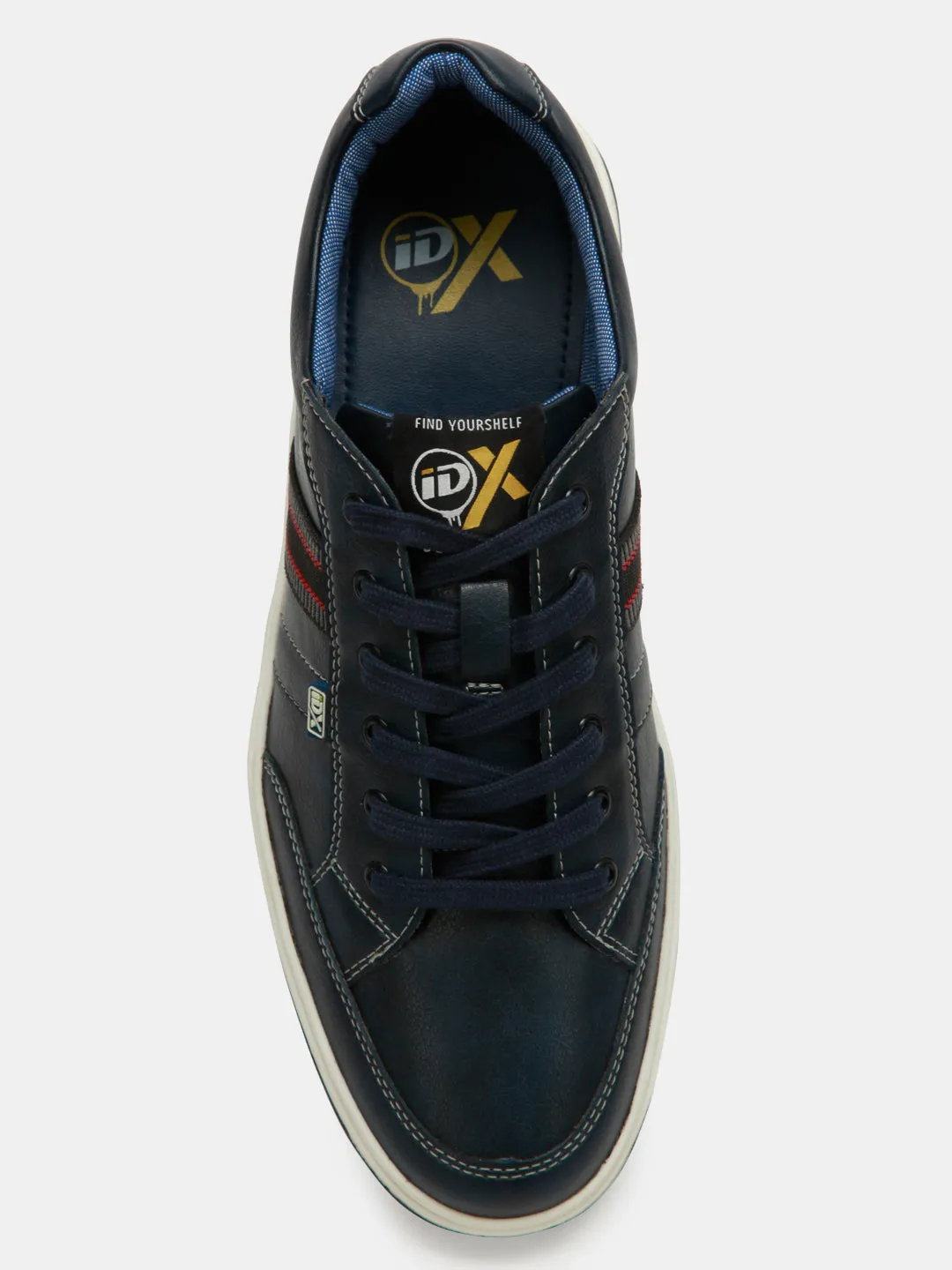 Lake Step Men's Navy Blue Lace Up Casual (IX1018)