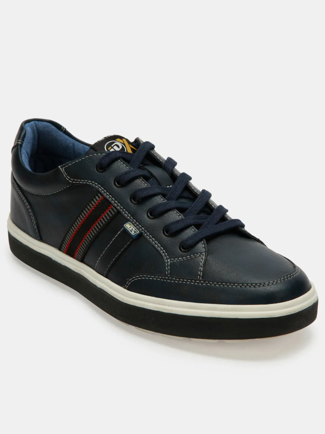 Busy Path Men's Navy Blue Lace Up Casual (IX1018)