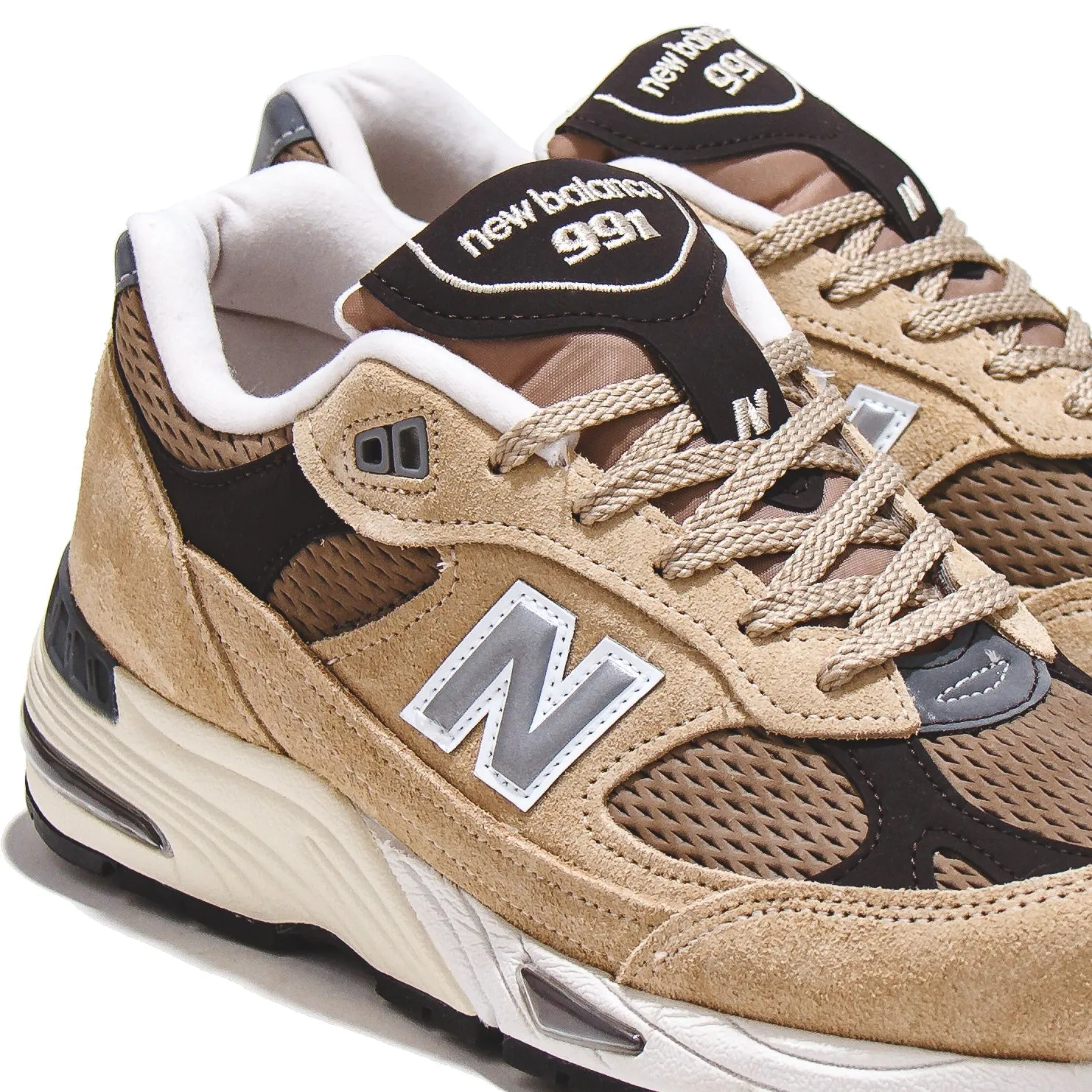 New Balance Men 991v1 Pale Khaki Made In UK M991CGB Dinner Look
