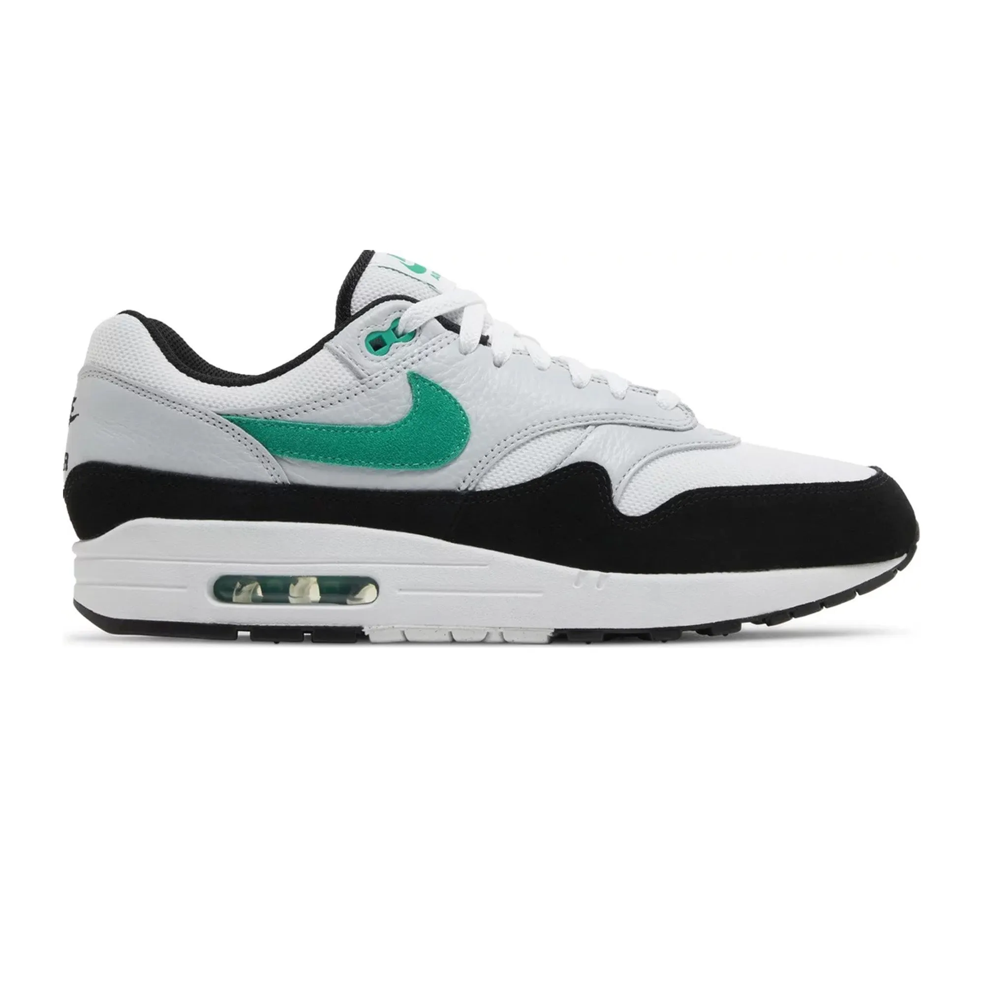 Comfort Run Soft Cushioning Nike Air Max 1 'White Black Stadium Green' (2024)