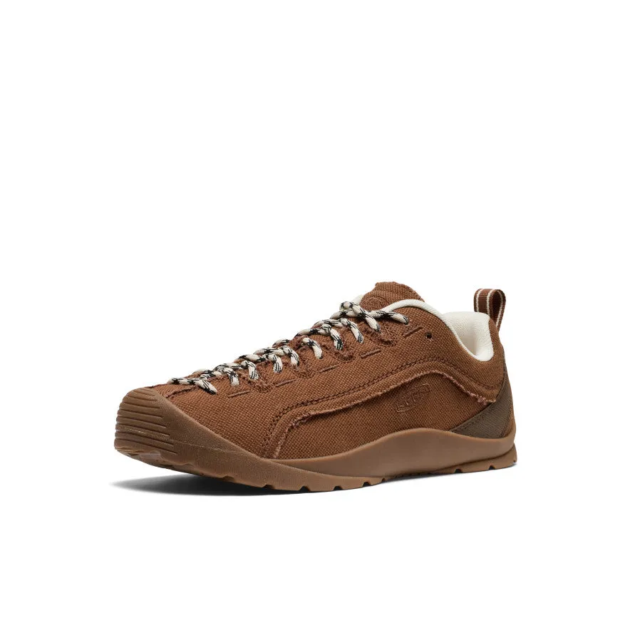 Women's Jasper Split Skall Studio Sneaker  |  Skall Brown Durable Construction Adjustable Laces