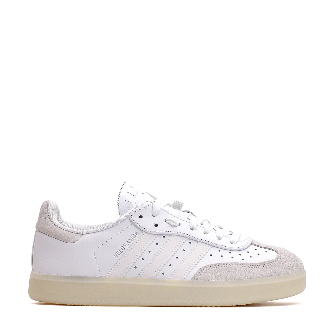 Breathable Lining Stride Easy Adidas Men Velosamba Leather White IG5540
