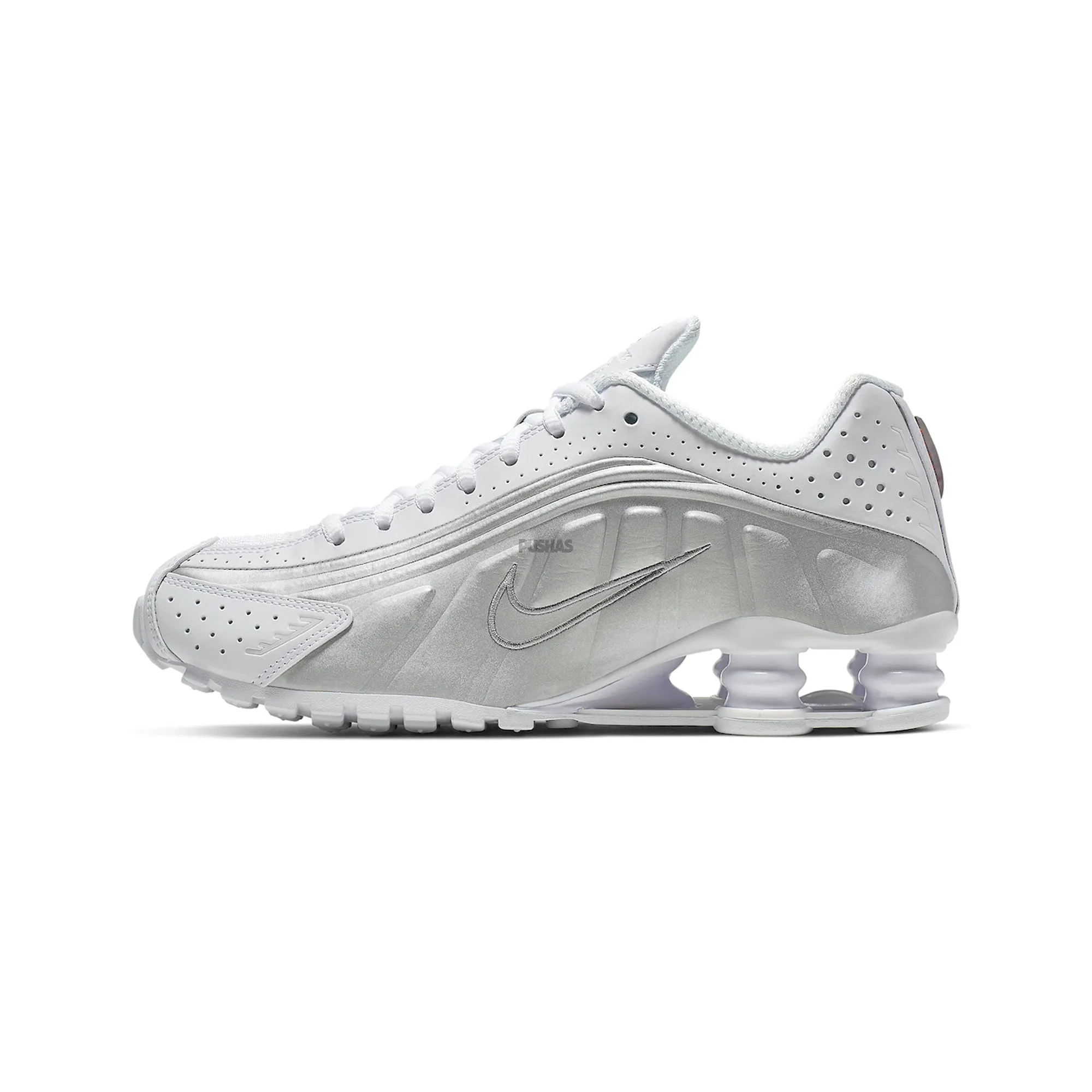 Padded Comfort Cold Weather Breathable mesh Nike Shox R4 'White Metallic' Women's (2019)