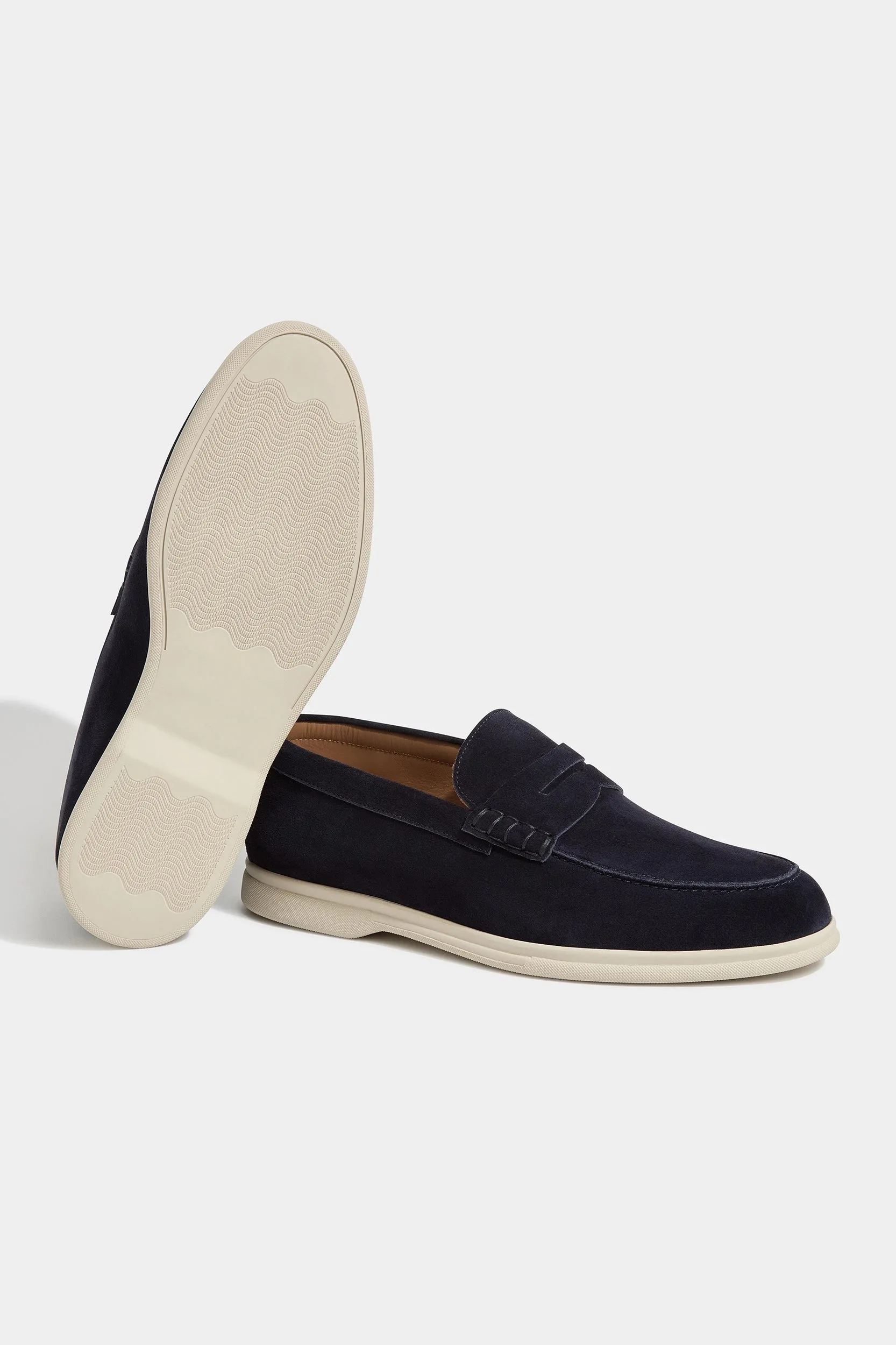 Blue penny loafers - Made in Italy Valley Run Partner Run