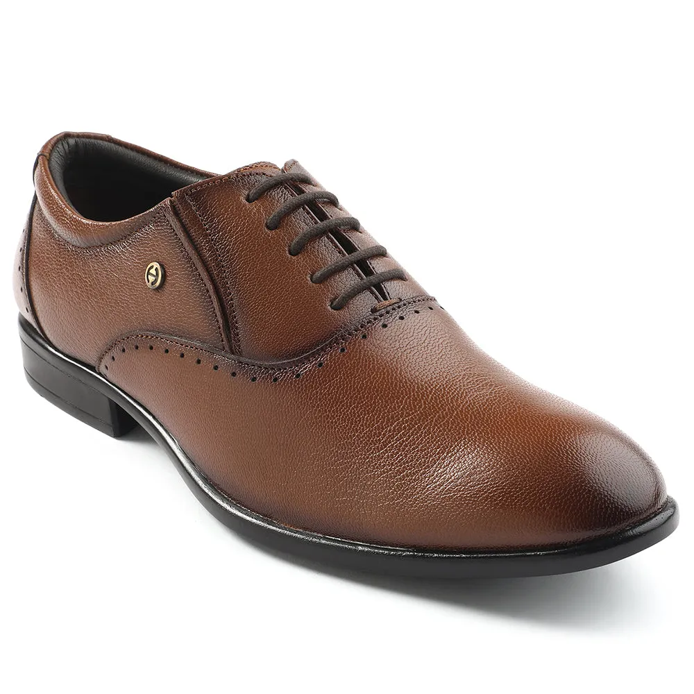Chic Design Healers Tan Formal Lacing Oxford Shoes For Men U993-18 By Liberty