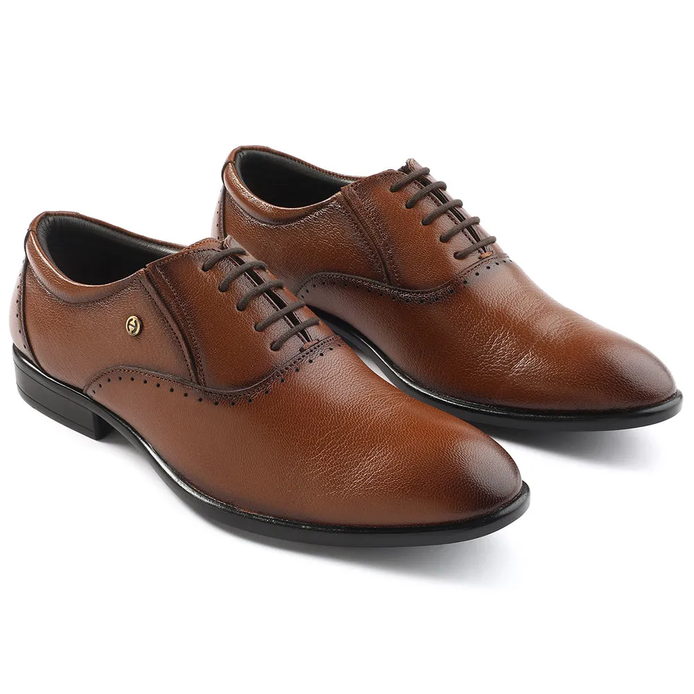 Art Cut Prestige Mode Healers Tan Formal Lacing Oxford Shoes For Men U993-18 By Liberty