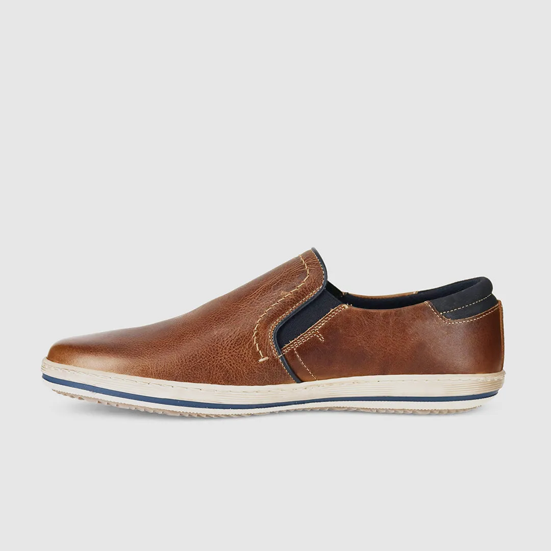 Sand Stroll Slip On Style Candid Casual Shoes Tan