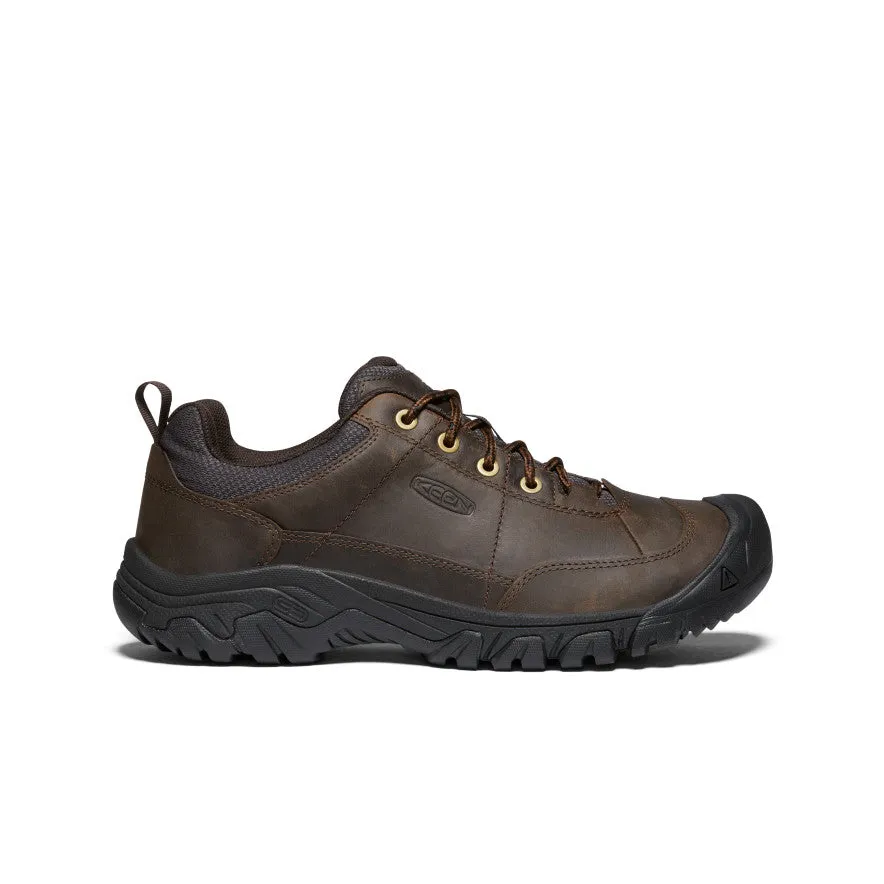 Men's Targhee III Oxford Wide Shoe  |  Dark Earth/Mulch Dynamic Arch Support Recycled materials