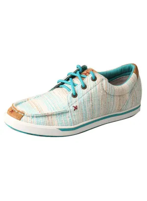 Twised X Blue Multi Ladies' Hooey Loper Farm Step Ergonomic Feel
