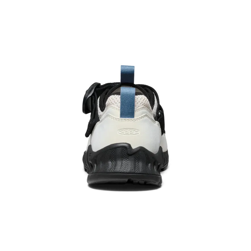 Full Motion Air Flow Channels All Gender Hoodzerra Sandal  |  Silver Birch/Black