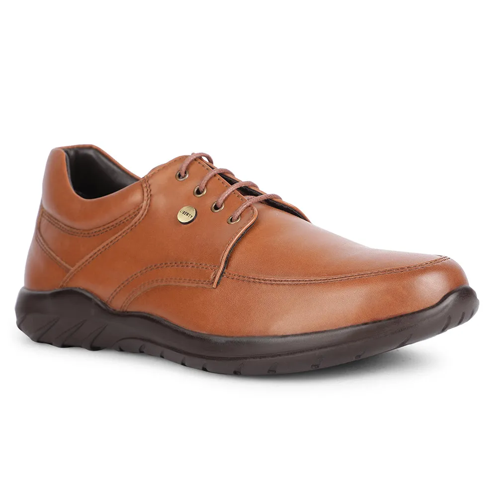 Full Grain Dust Shield Fortune Formal Tan Lacing Shoes For Men BENTLICK-E By Liberty