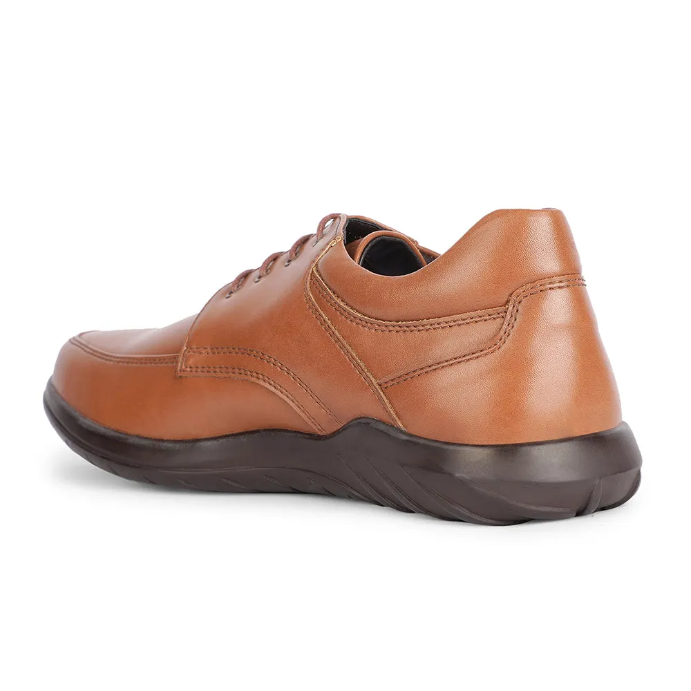 Fortune Formal Tan Lacing Shoes For Men BENTLICK-E By Liberty Modern Shade Mono Shade