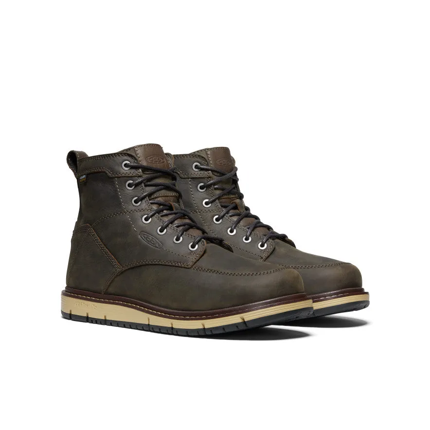Trendy Style Men's San Jose 6" Waterproof Boot (Soft Toe)  |  Cascade Brown