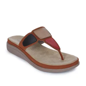 Senorita Casual (Cherry) Slipper For Women M17-03 By Liberty Flexible Fit Frequent Travelers