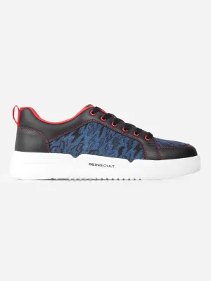 Fresh Look Responsive Activity Men's Navy Black Textured Sneakers IX6019