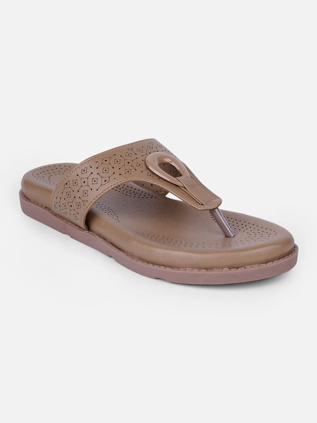 Women's Chiku Thong Sandals (IU6015) Anti Fading