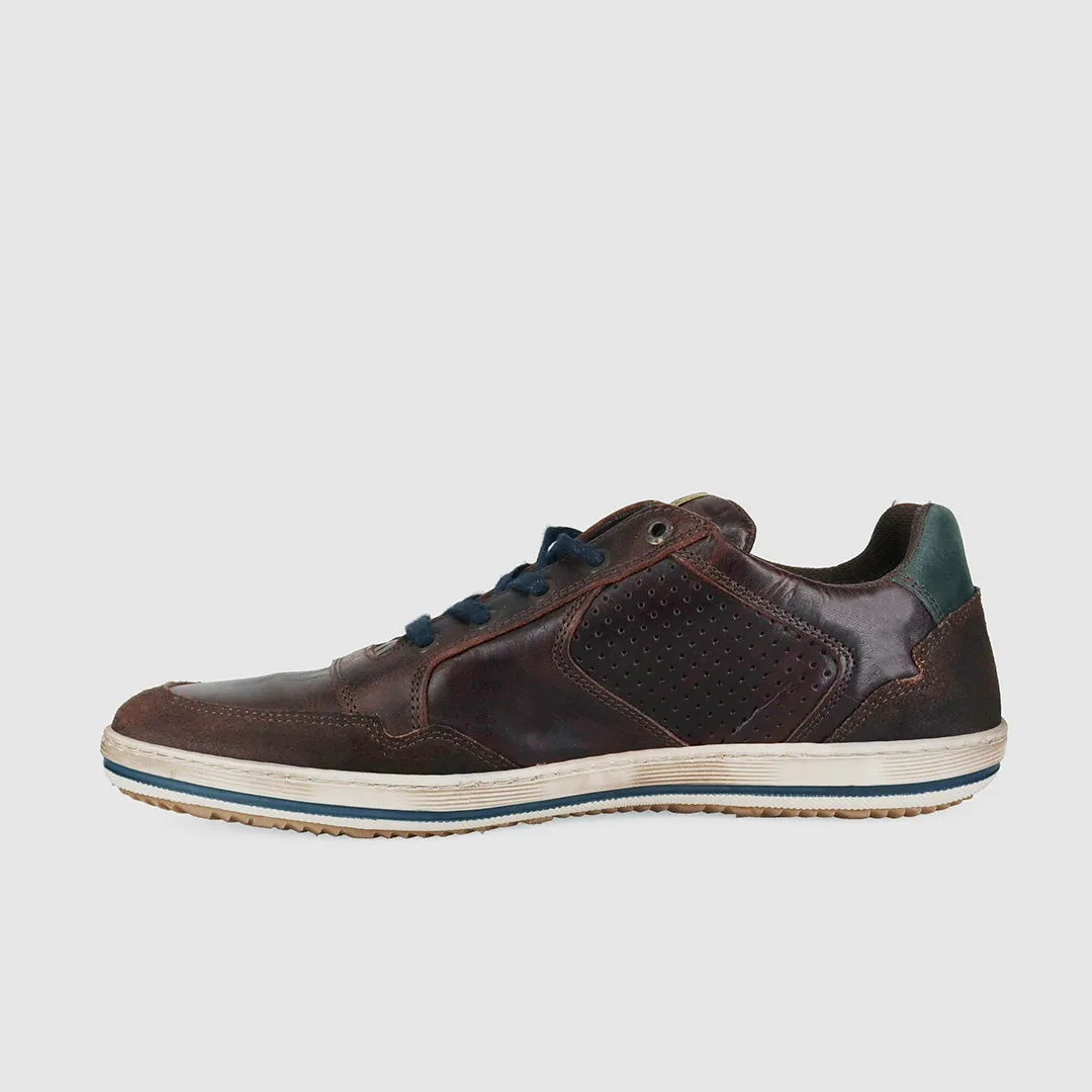 Crest Casual Shoes Dark Brown Custom Style