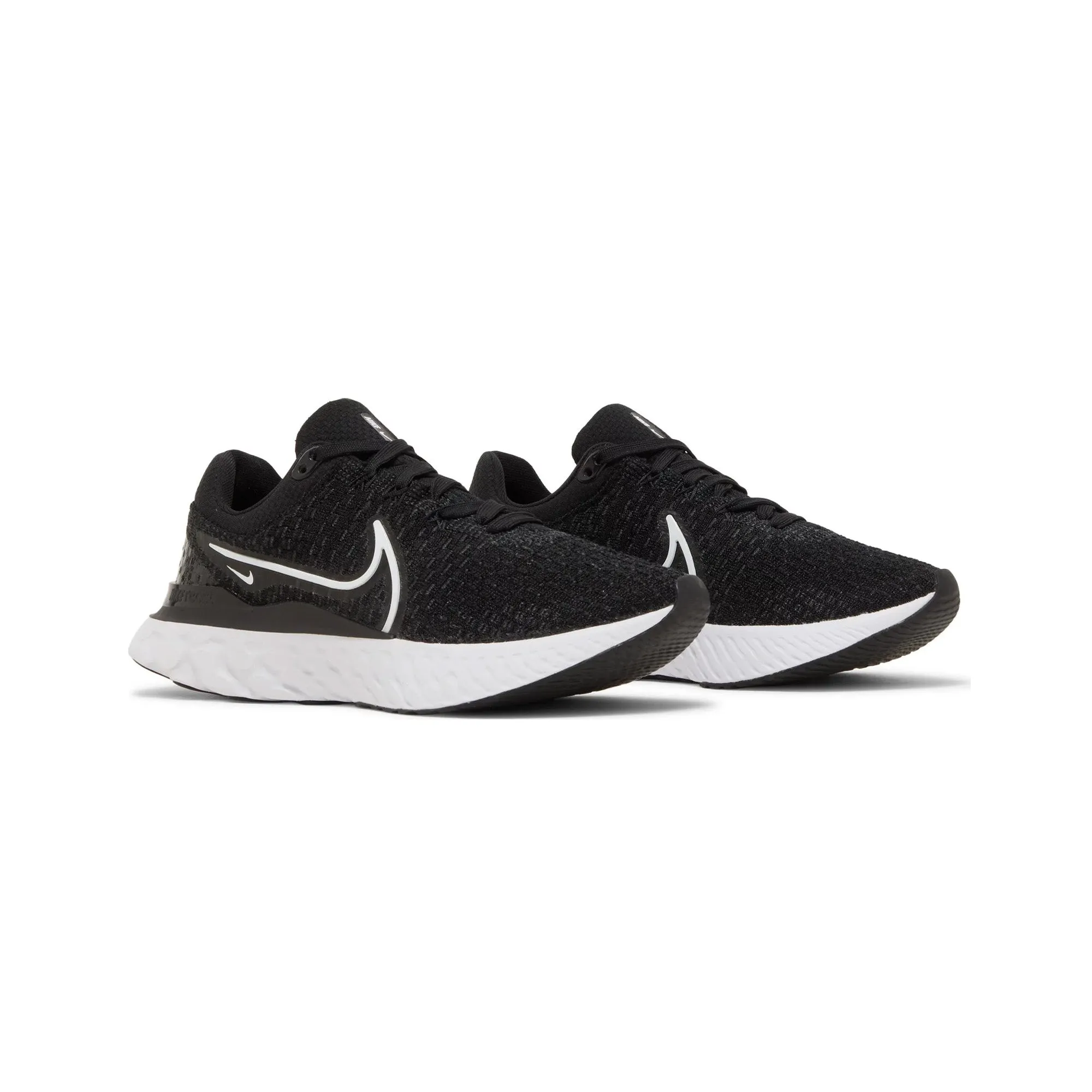 Injury Safe Nike React Infinity Run Flyknit 3 'Black White' Women's