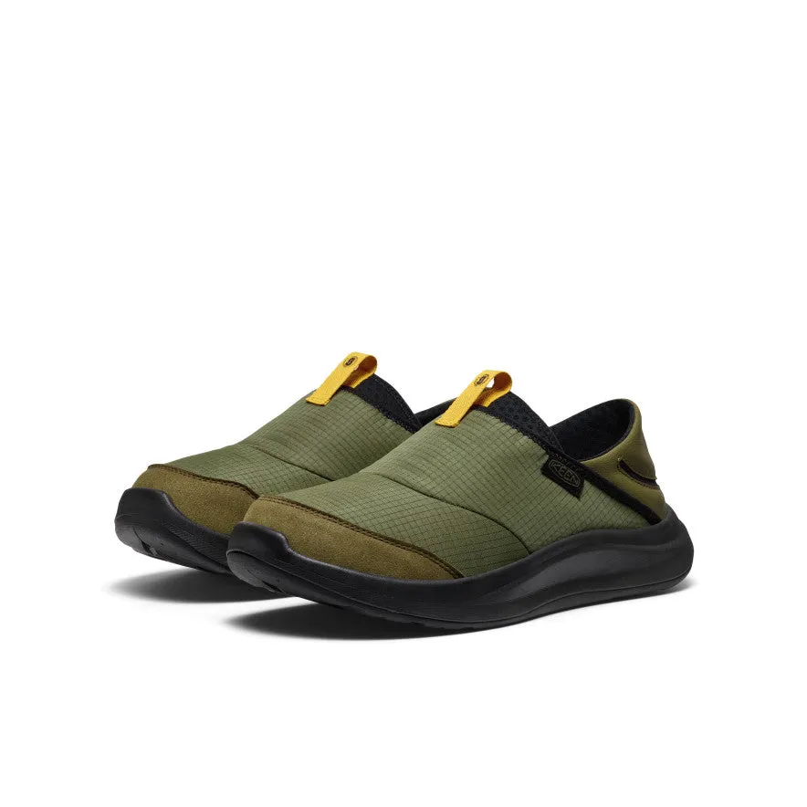 Men's Whyser Slip-On  |  Bronze Green/Black Impact protection Ergonomic Insole