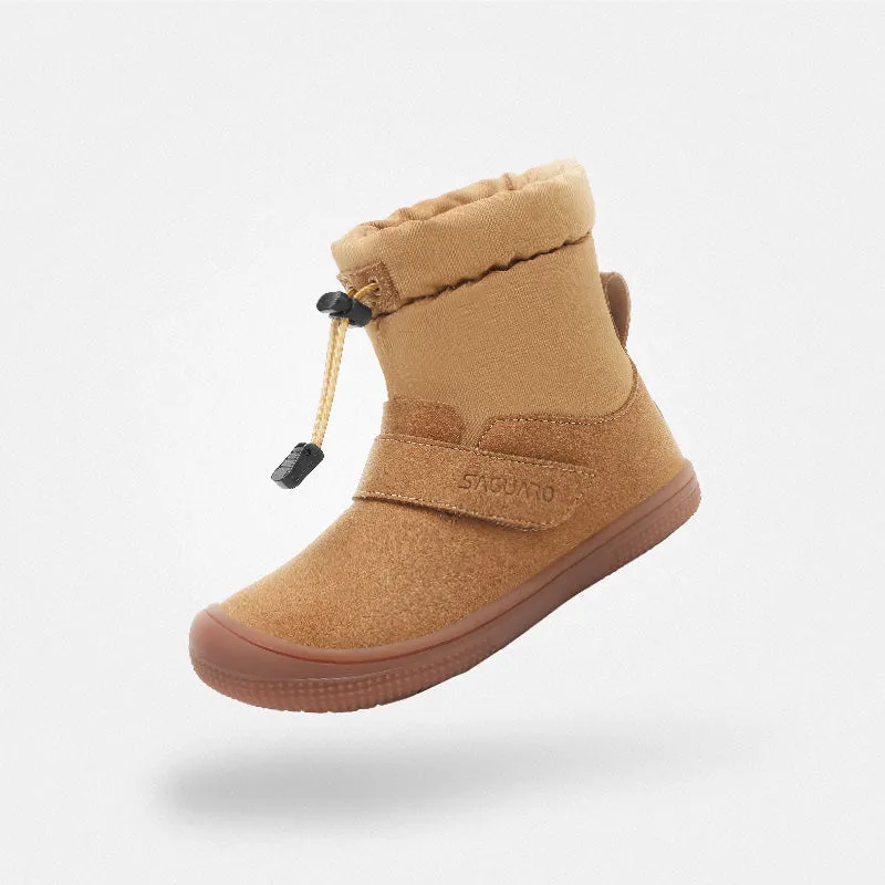 Kid's Puffer ??- Winter Barefoot Shoes Preschool - sized shoes Velcro - closure kids' shoes