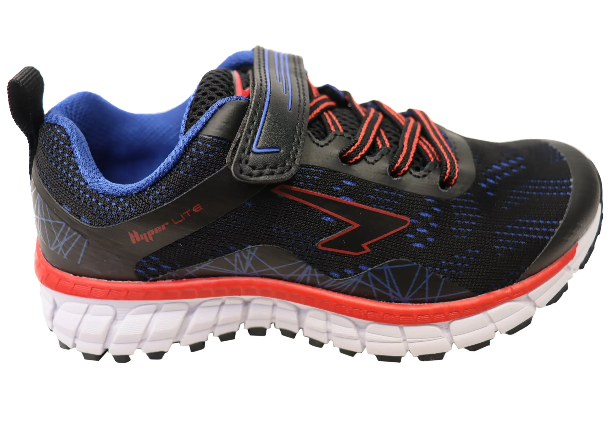 kids' athletic shoes Lightweight kids' wear Sfida Cosmic Kids Adjustable Strap Athletic Shoes