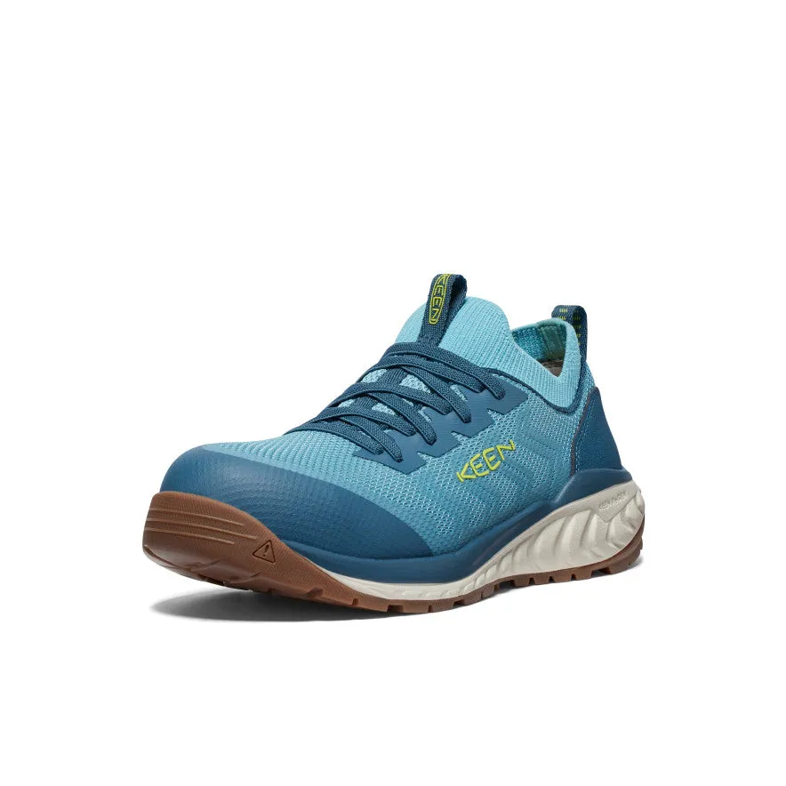 Women's Arvada Shift Work Sneaker (Carbon Toe)  |  Reef Waters/Legion Blue High Traction Mountain Climber Music Fan