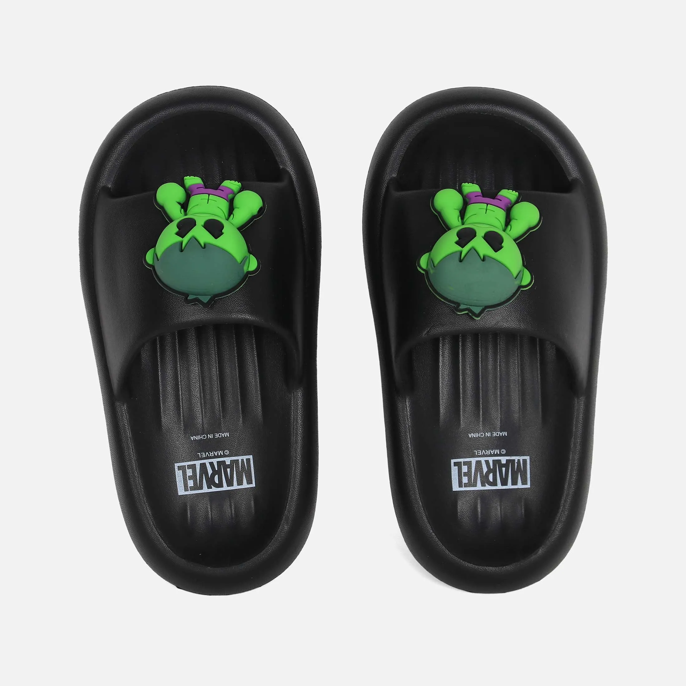 Anti   Friction Stable base BOYS CASUAL SLIDES SLIPPERS