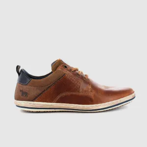 Removable Footbed System Charger Casual Shoes Tan