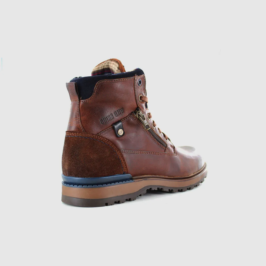 Stout Lace Up Boots Dark Brown Winter Ready Protective Gear