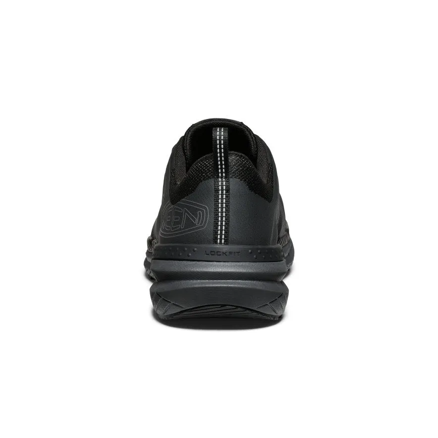 Men's Speedworks Work Sneaker (Carbon Toe)  |  Black/Steel Grey Anti slip technology