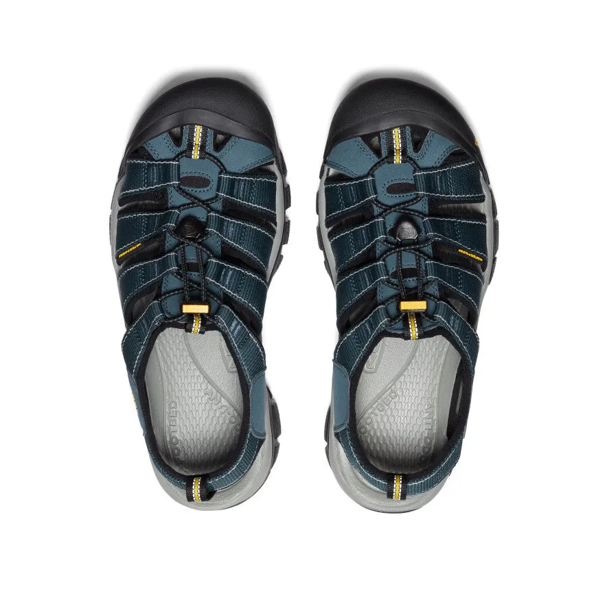 Outfit Key Work Life Men's Newport H2 Sandal  |  Navy/Medium Grey