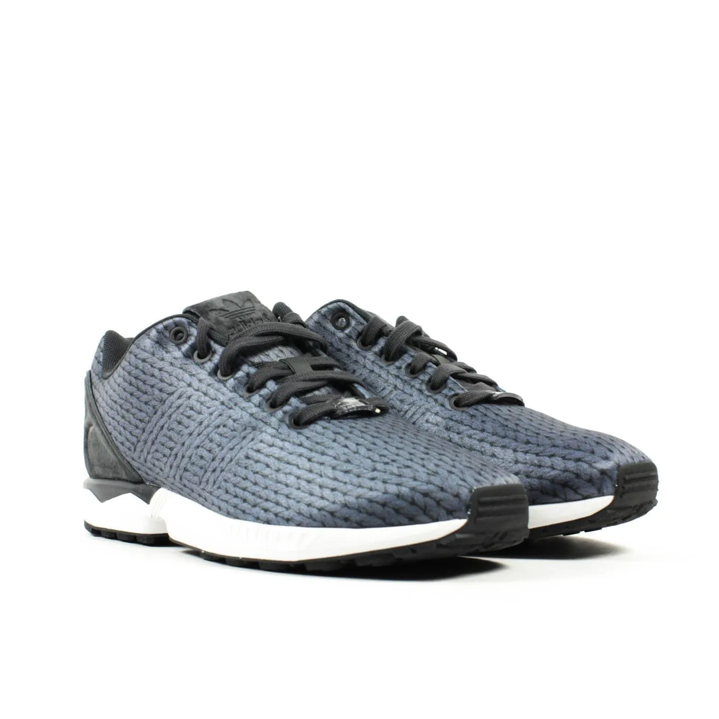 ADIDAS ORIGINALS ZX FLUX KNIT CARBON B34485 *** Eco Friendly Office Workers Pastel tone