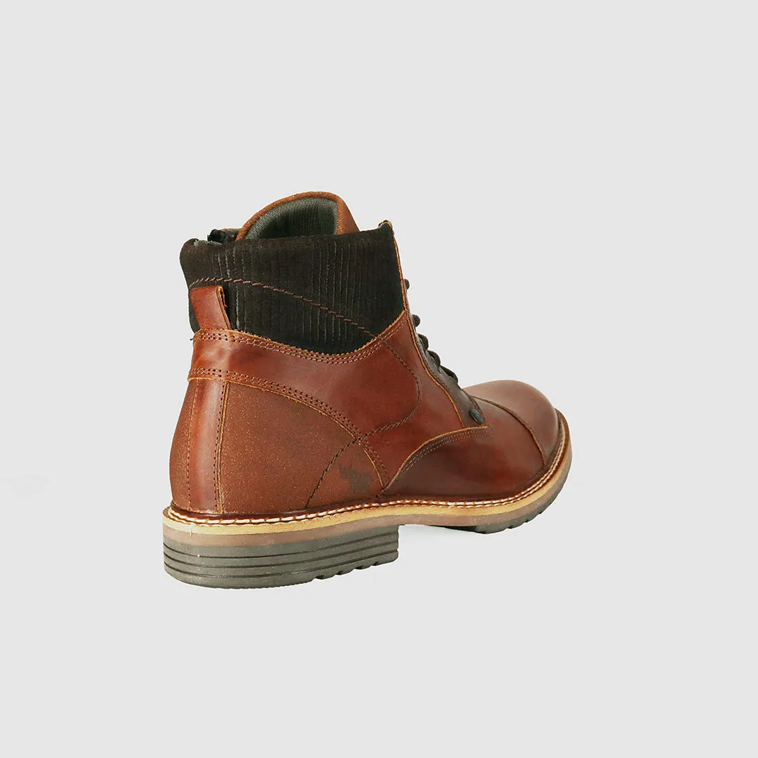 Cradle Lace Up Boots Tan subtle style