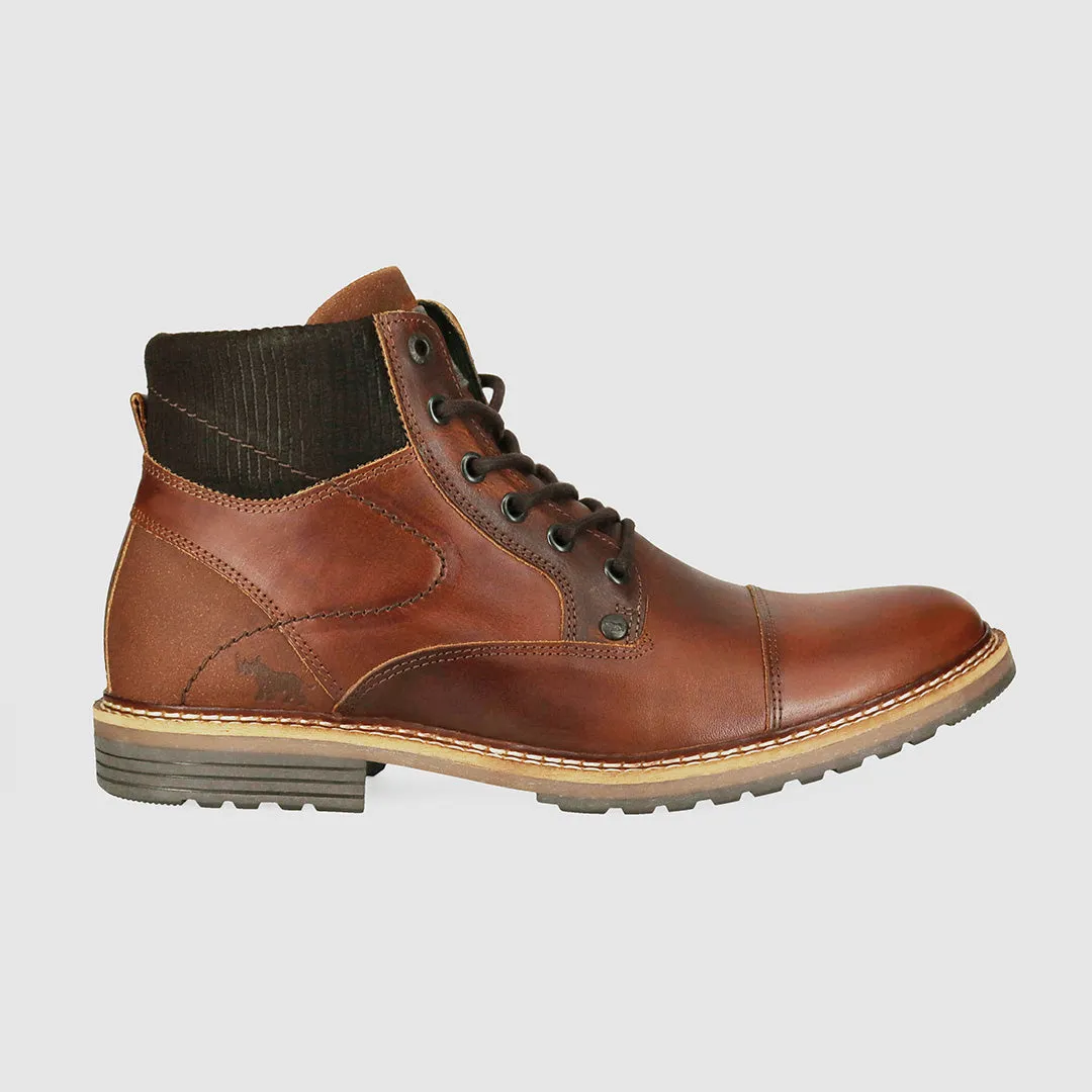 Cradle Lace Up Boots Tan Low Profile Active Nomad