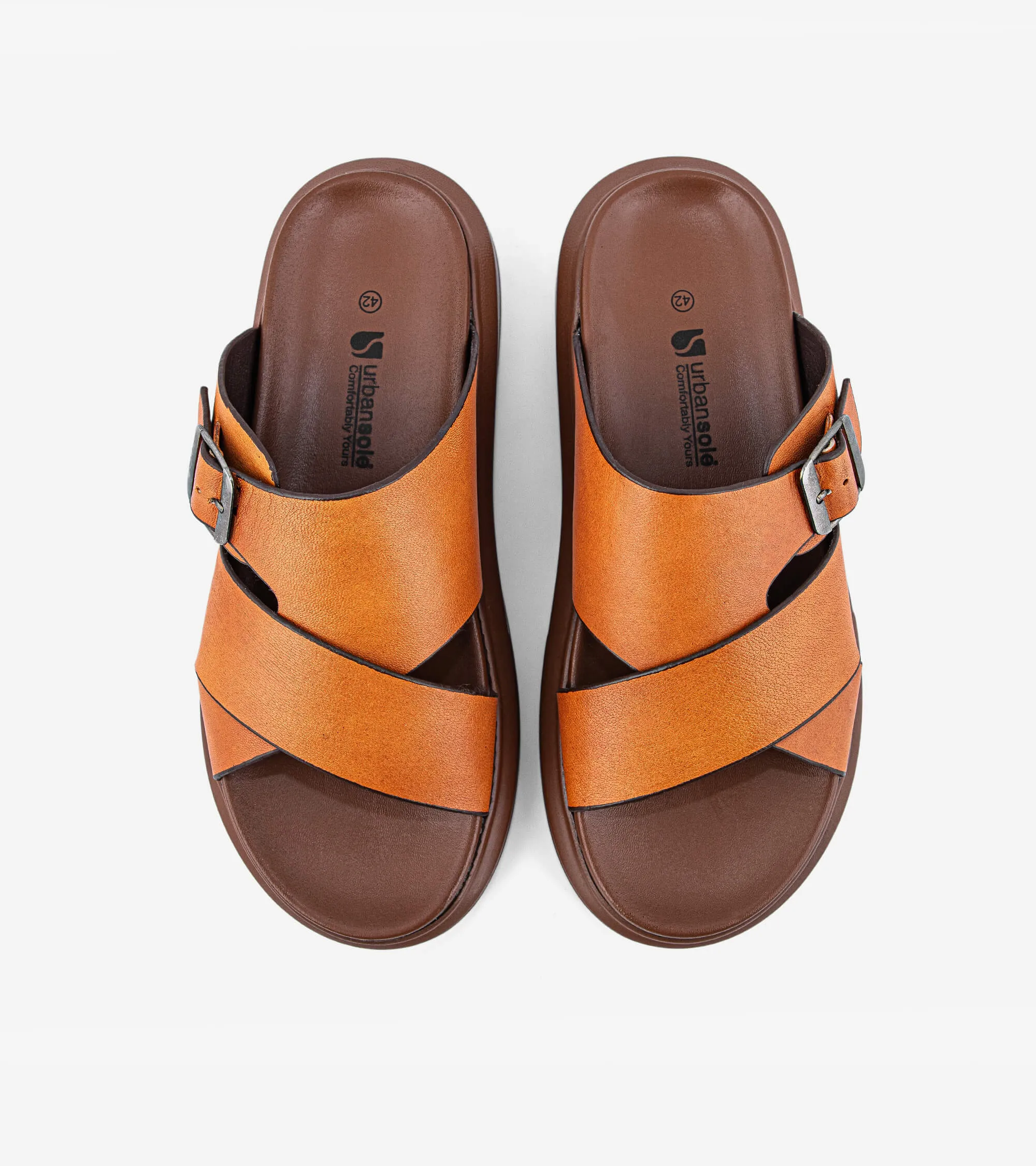 Cozy Step-On Toe Cap Men's Slipper US-XP-5354