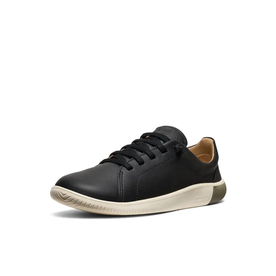 Slip-resistant durability Men's KNX Leather Sneaker  |  Black/Star White