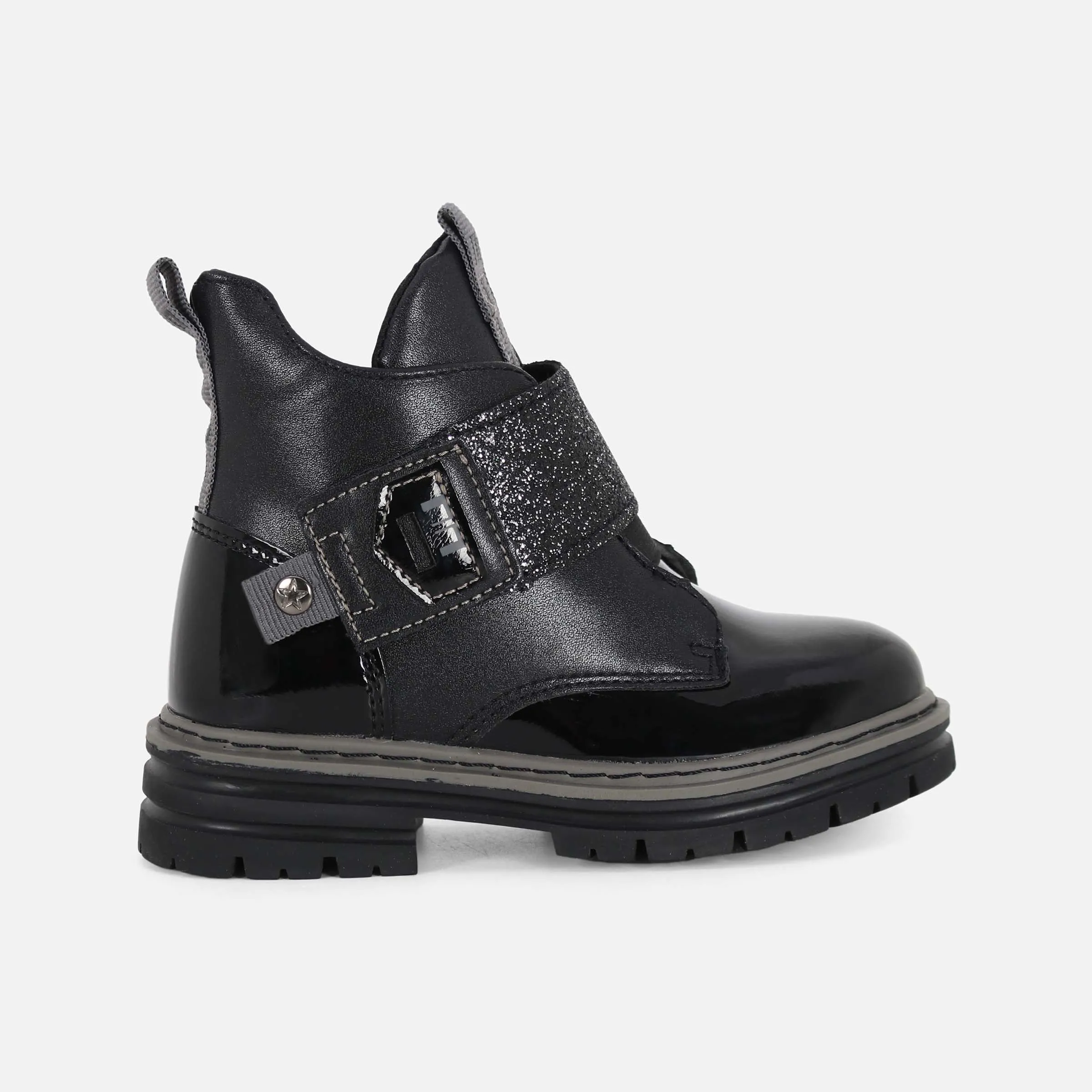 LaceUp Stable Support Functional Minimalist GIRLS CASUAL ZIPPER BOOTS