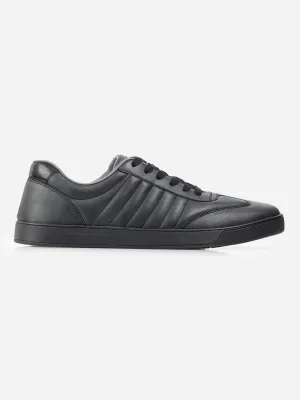 Aerodynamic Structure All-around cushioning Men's Black Lace Up Sneakers IX6020