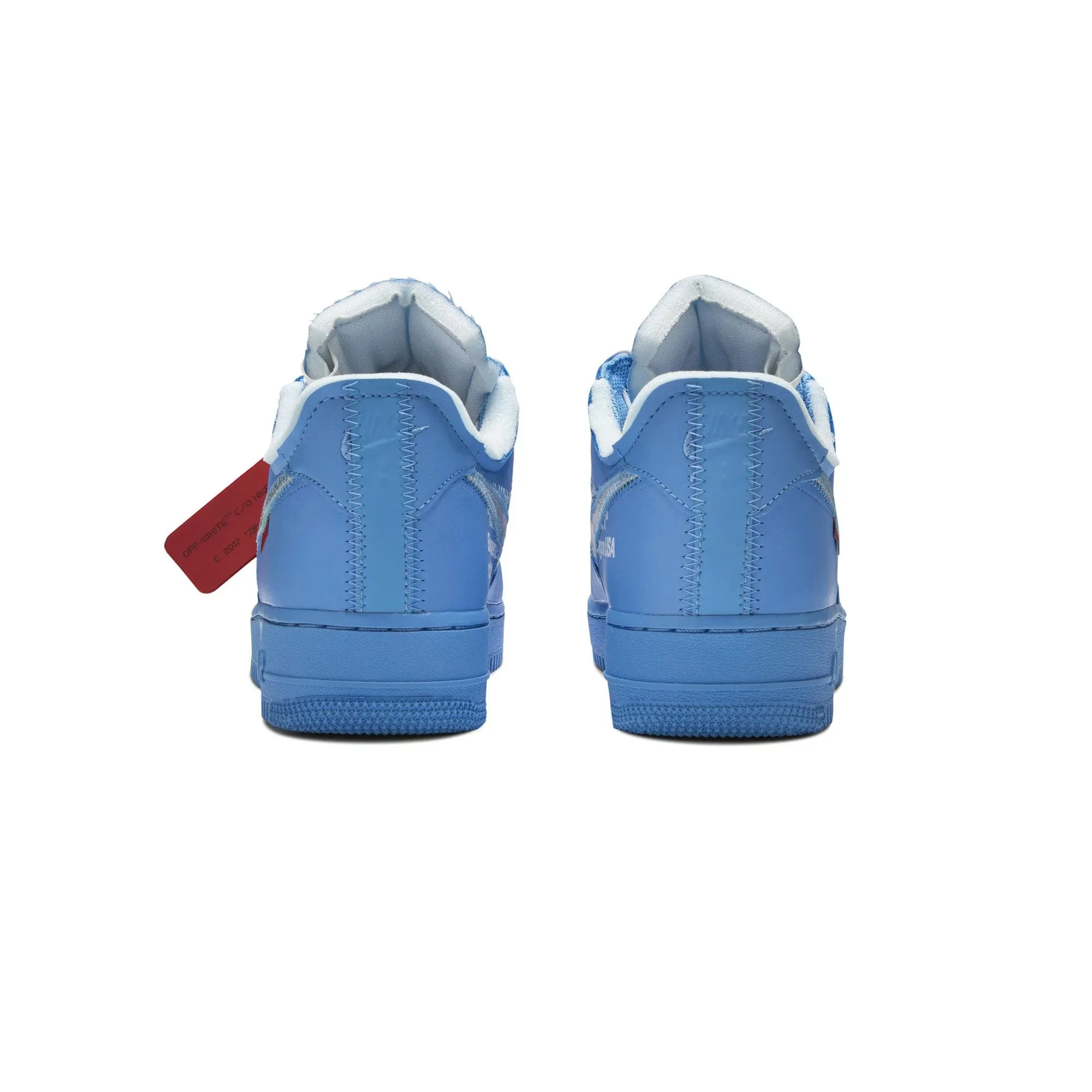 Chic Cool Sky Light Nike Air Force 1 Low Off-White MCA 'University Blue' (2019)