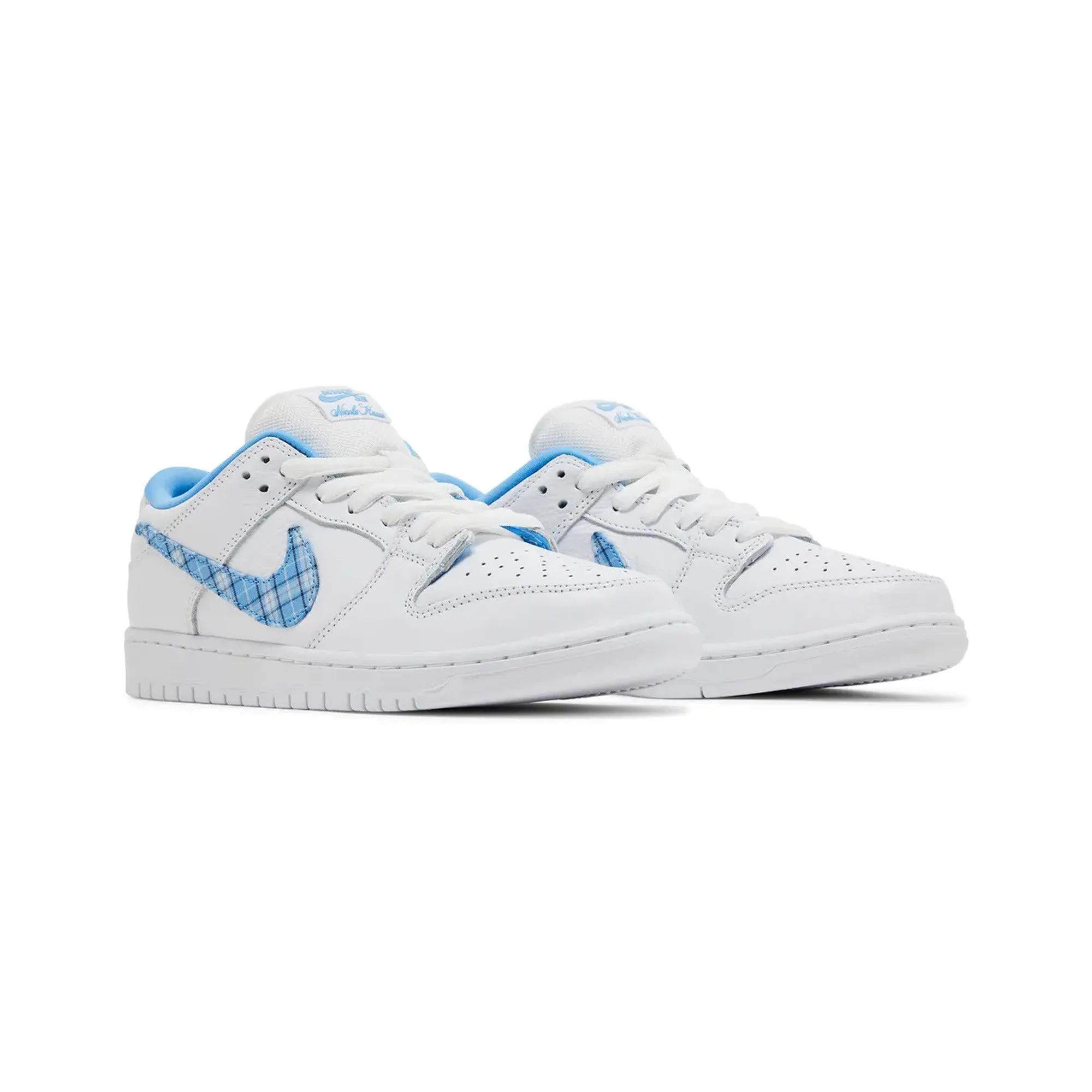 Nike Dunk Low Pro SB Nicole Hause 'White University Blue' Court Fast Slim Line