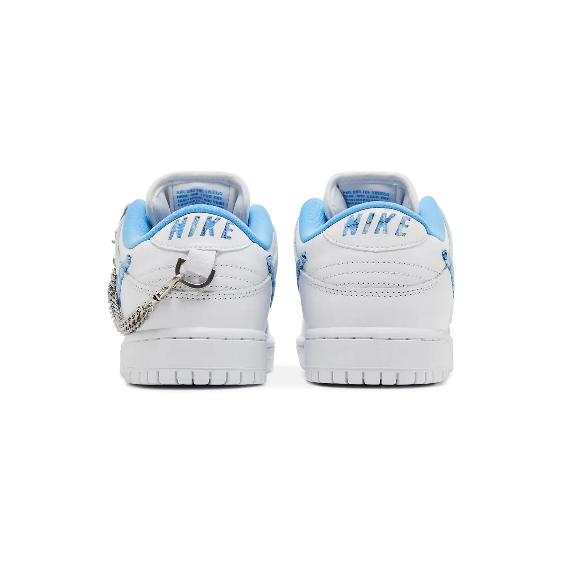 Anti Odor Trail Ease Nike Dunk Low Pro SB Nicole Hause 'White University Blue'