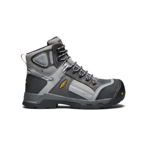 Heel counter Men's Davenport 6" Insulated Waterproof Boot (Composite Toe)  |  Magnet/Steel Grey