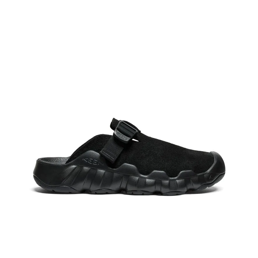 Men's Hyperport Leather Clog  |  Black/Black Lightweight Frame