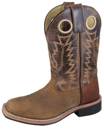 Smoky Mountain Children's Brown Boot Preschool - sized shoes