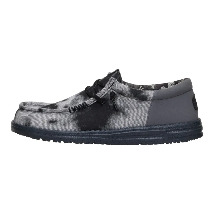 Earth Tone Wally Funk Over Dye - Black/Granite Grey