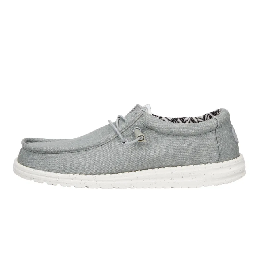 Night Glow Korean Trend Wally Stretch Canvas Wide - Light Grey