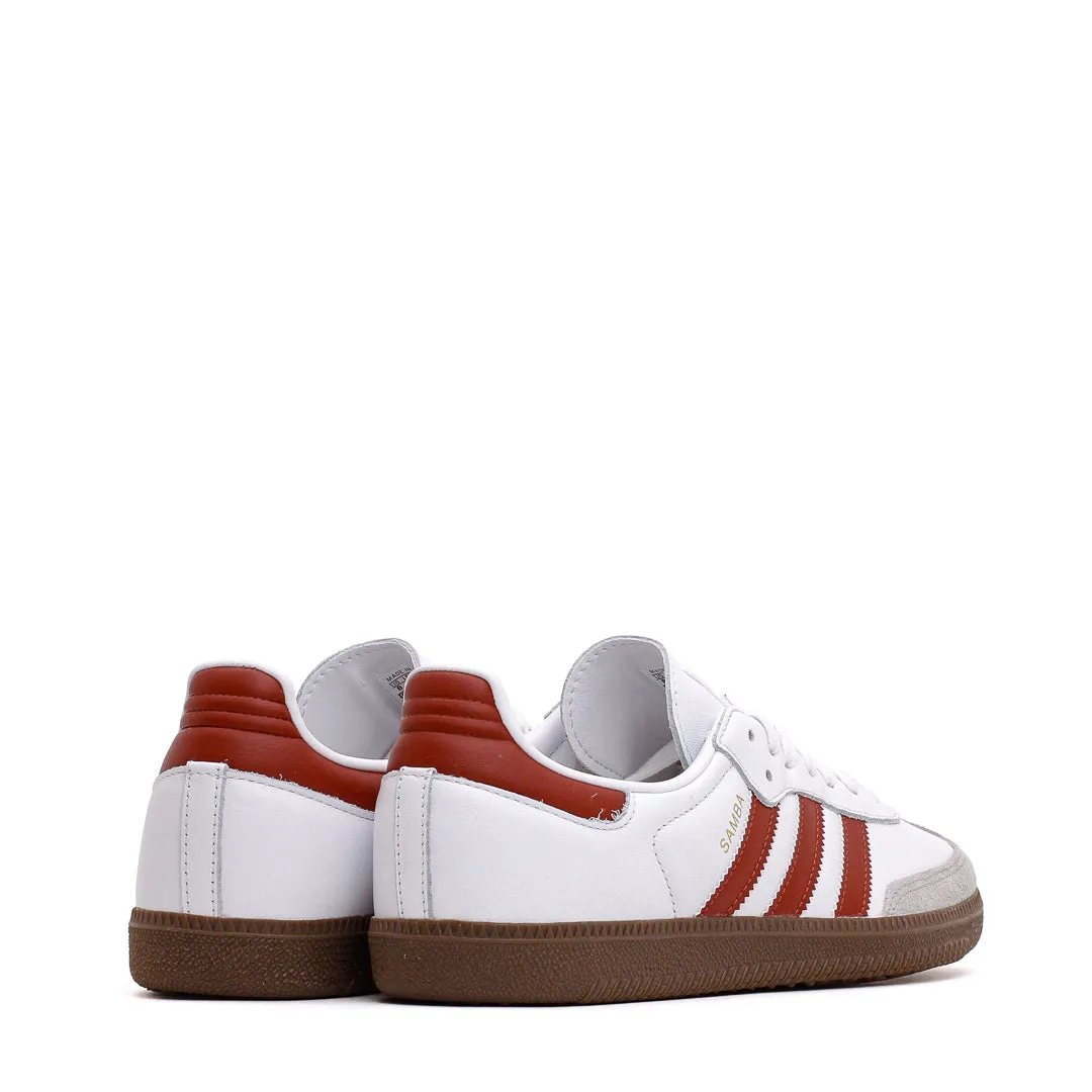 Adidas Men Samba OG White Preloved Ruby JH8798 Smooth ride