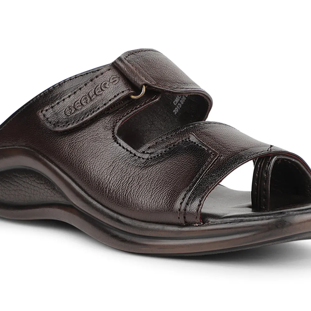 Healers Brown Casual Slipper For Men 2013-906 By Liberty Custom Edge Evening Formal