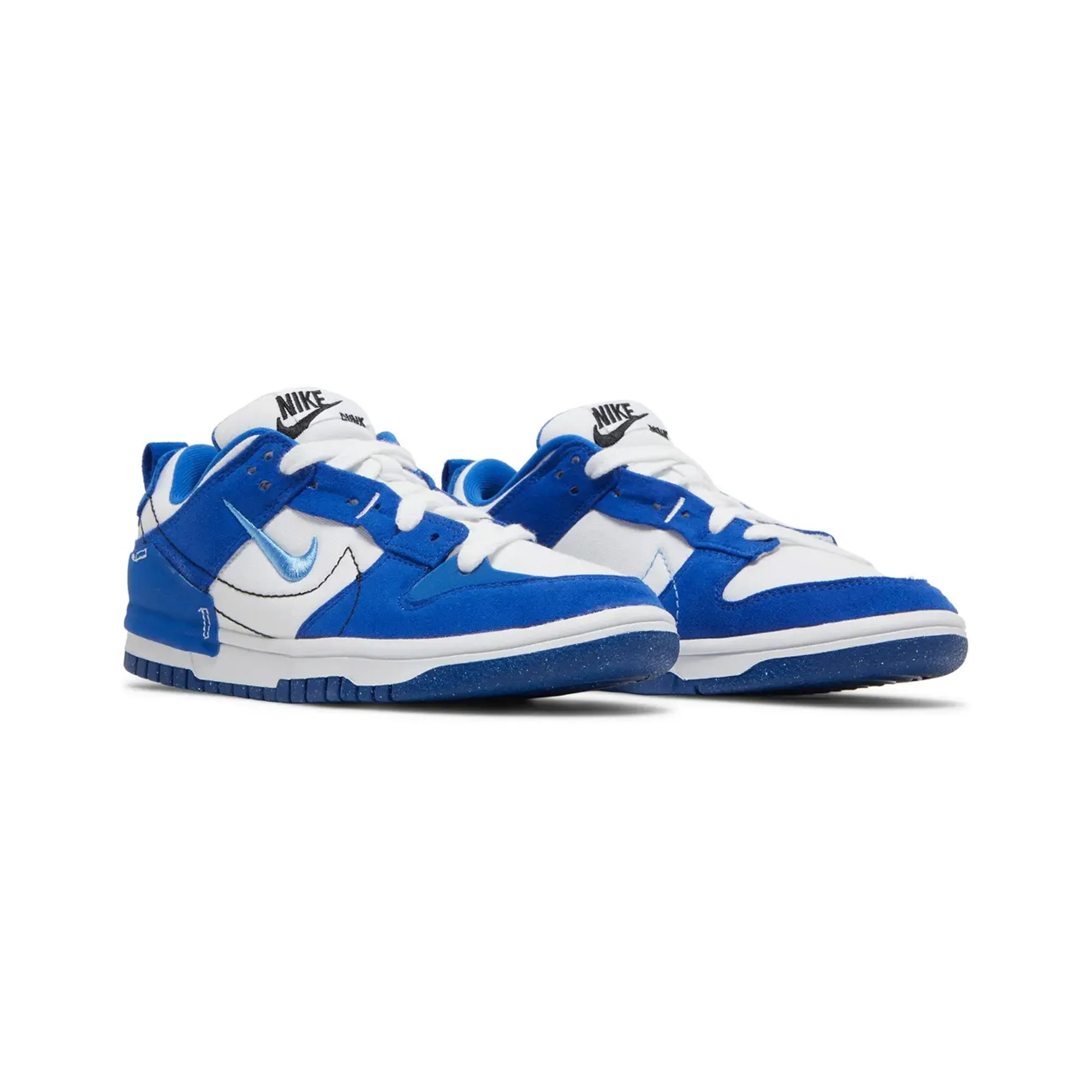Strong Grip Old School Nike Dunk Low Disrupt 2 'White University Blue' Women's (2022)